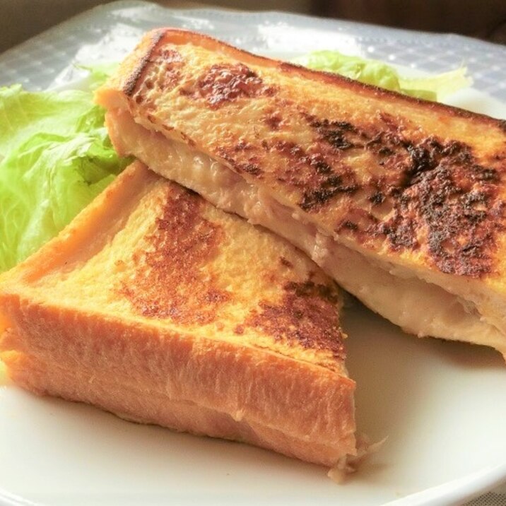 簡単★ツナとチーズの味噌フレンチトースト